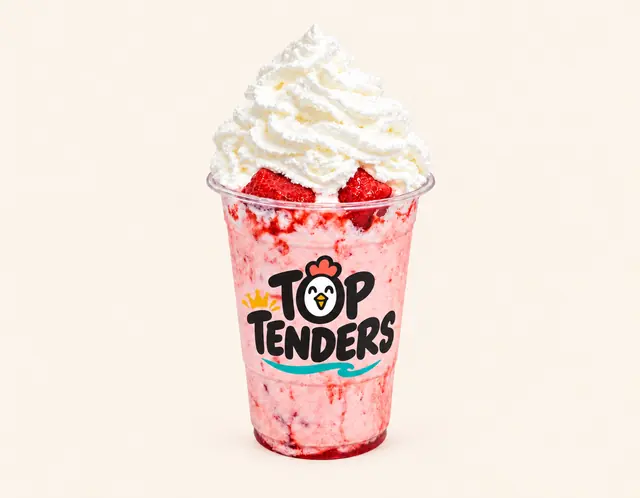 Fresh Strawberries & Cream Shake