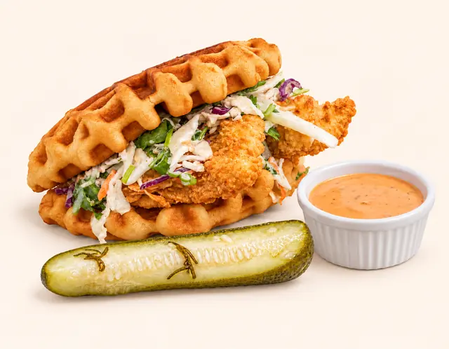 Waffle Chicken Sandwich