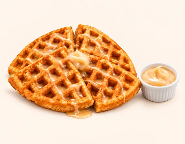 Waffle with Maple Butter